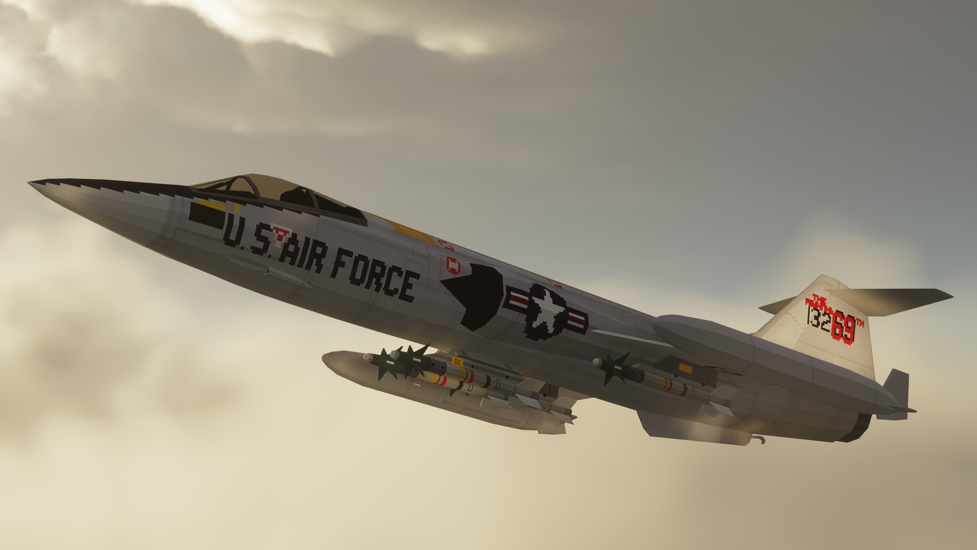 Lockheed F-104 Starfighter from Potato Vehicle Industries