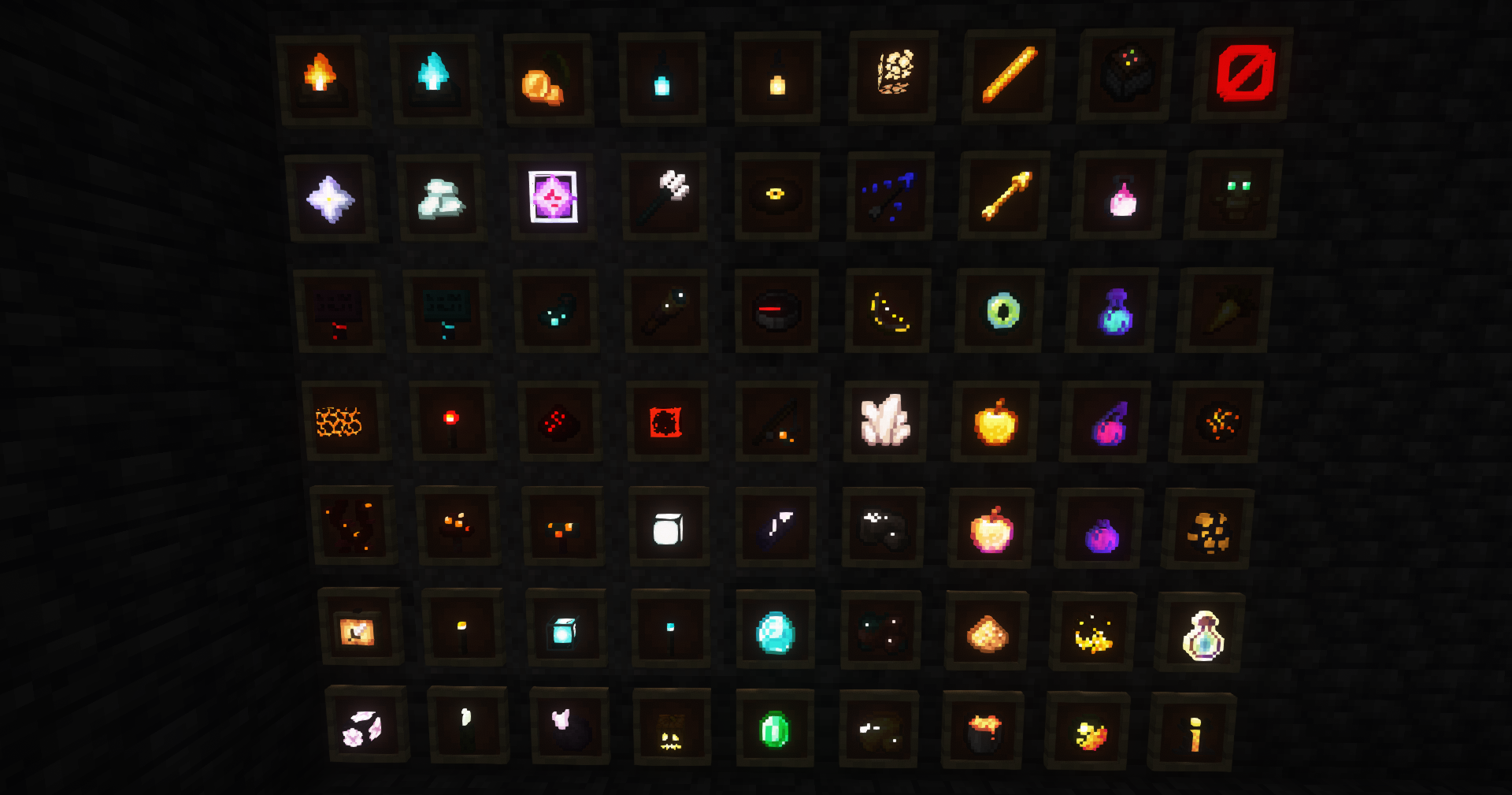 All Vanilla Items Added