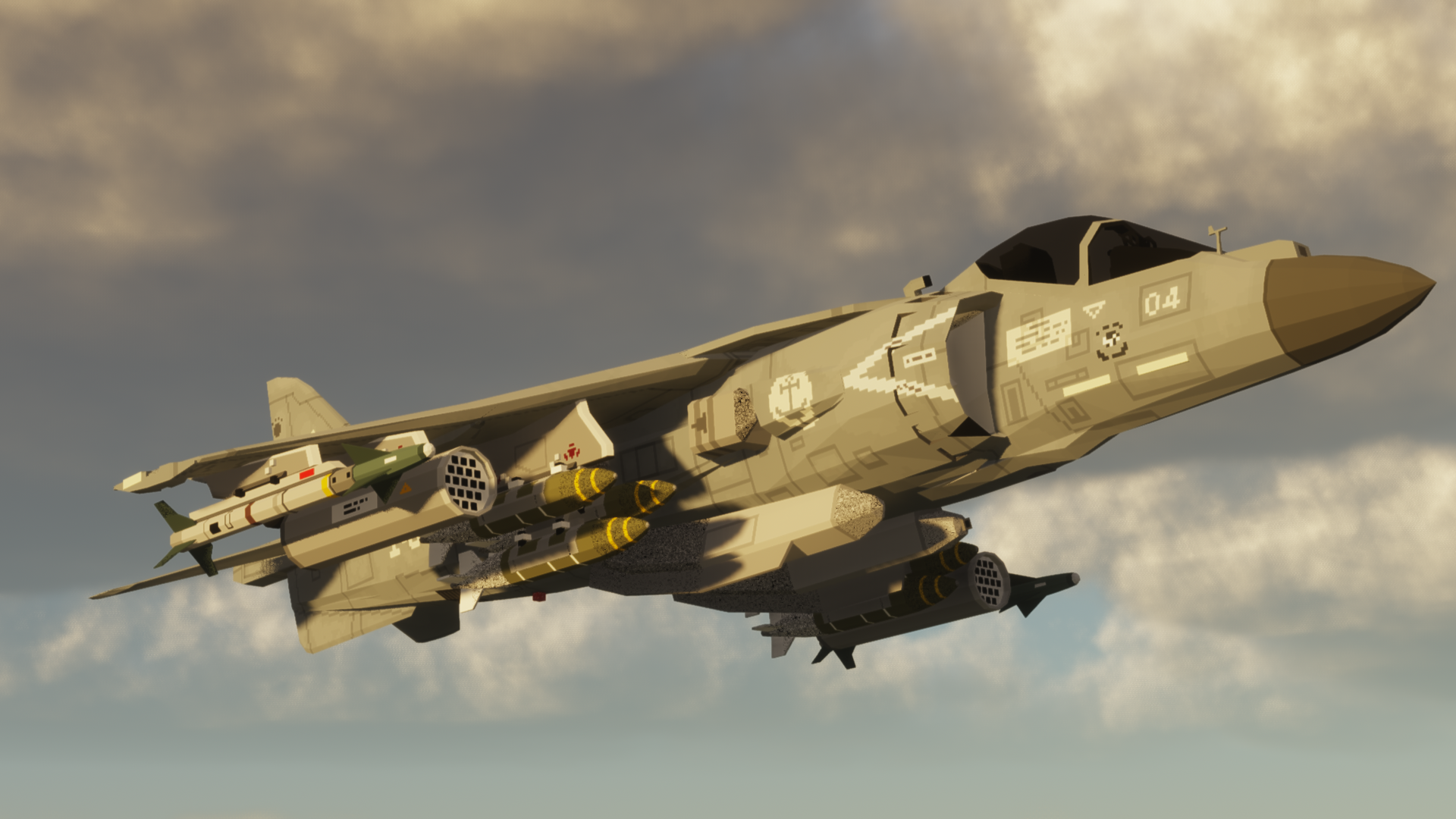 McDonnell Douglas AV-8B Harrier II from Potato Vehicle Industries