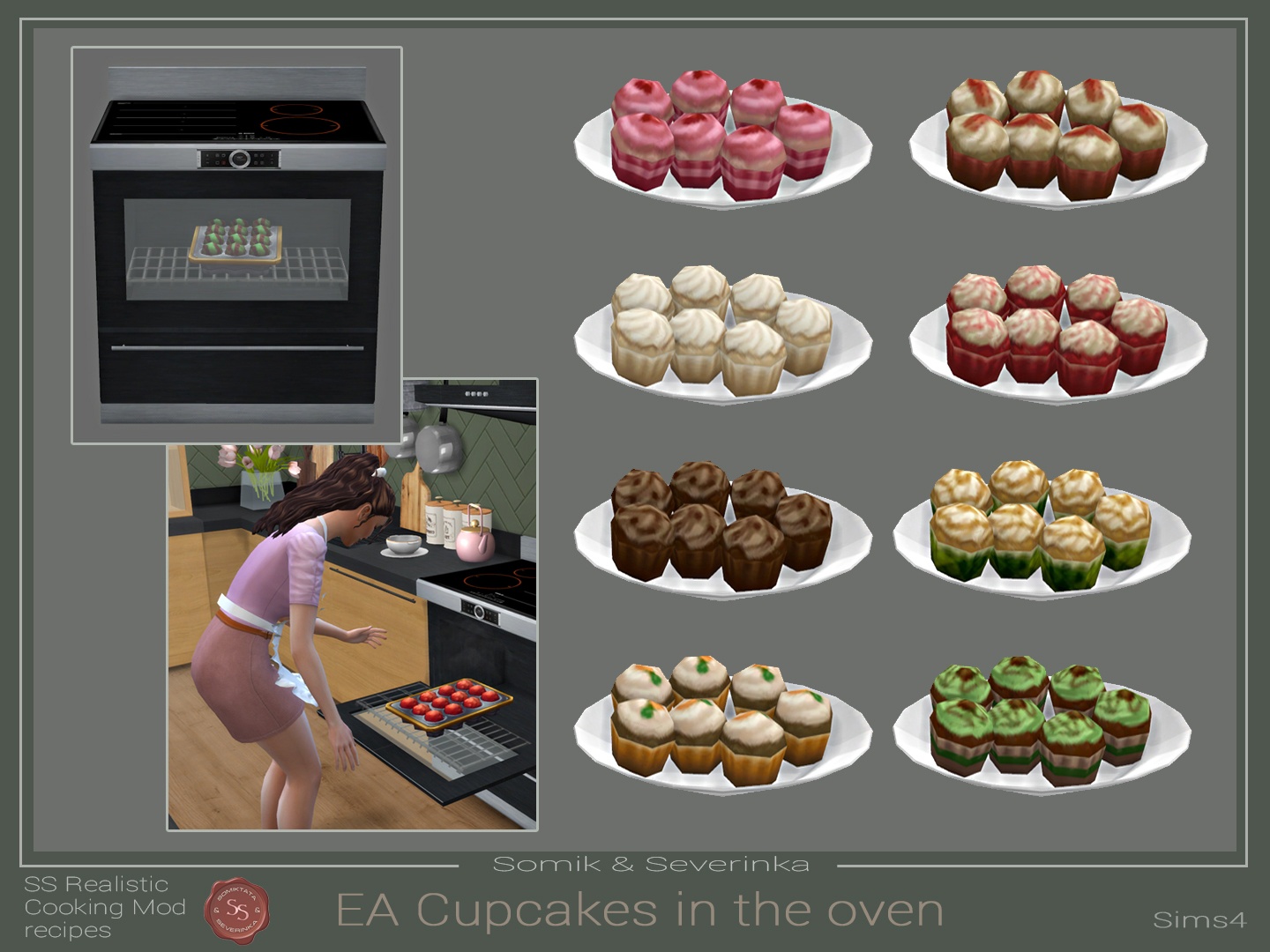 Install Cupcakes From The Cupcake Machine In The Oven The Sims 4 Mods Curseforge