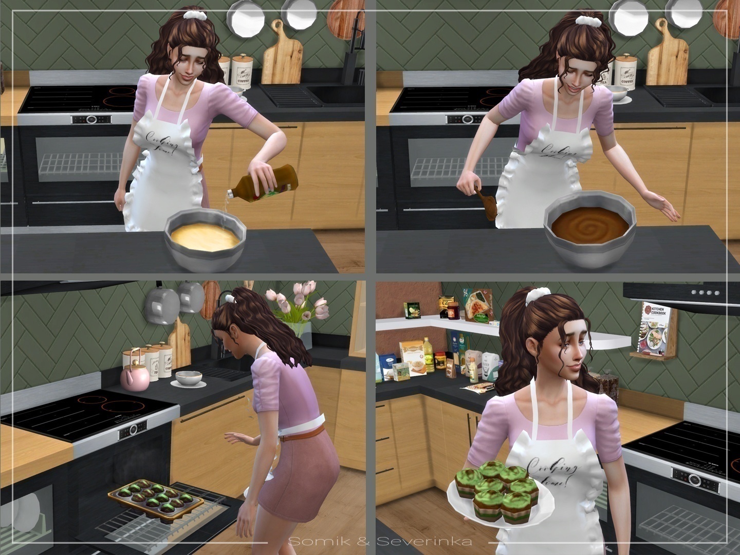 Cupcakes From The Cupcake Machine In The Oven Gallery The Sims 4