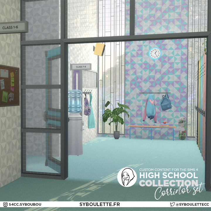 Private School CC Pack - The Sims 4 Build / Buy - CurseForge