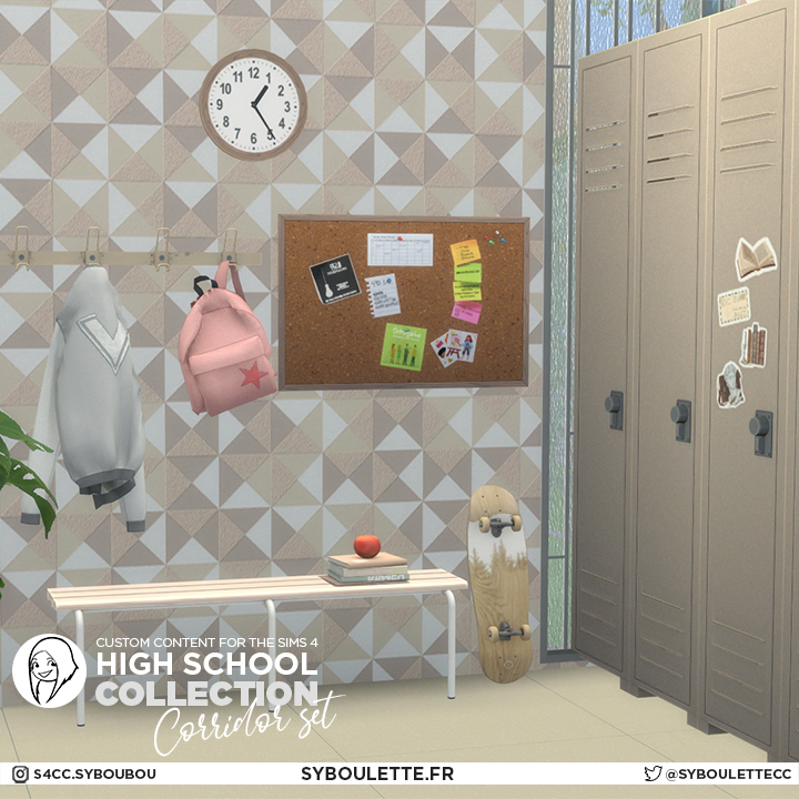 Private School CC Pack - The Sims 4 Build / Buy - CurseForge