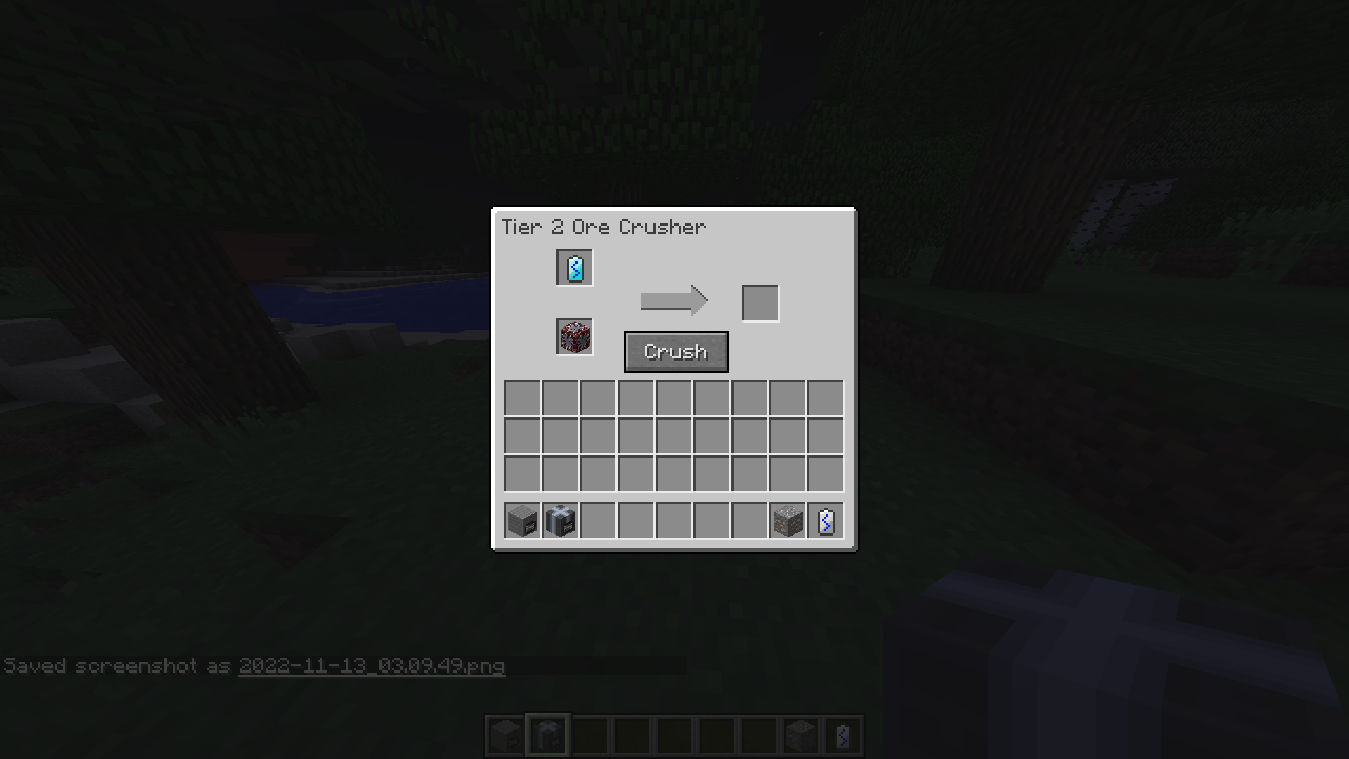 Tier 2 Crusher Recipe (Works On Diamond, Emerald, Platinum, And All Previous Ores)