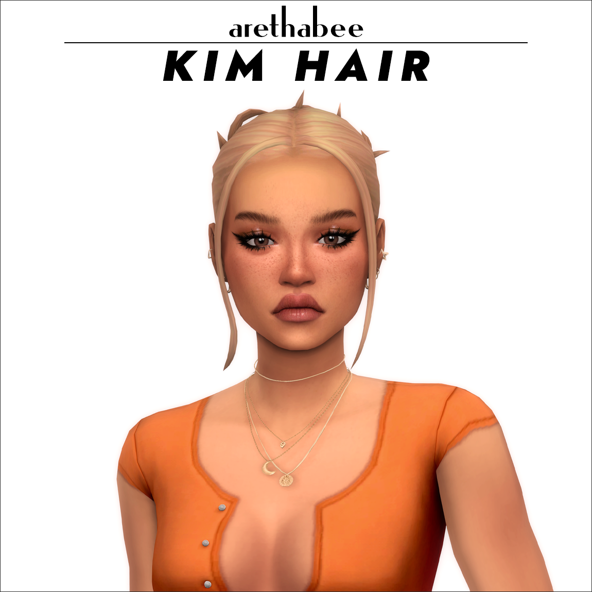 Kim Hair The Sims 4 Create a Sim