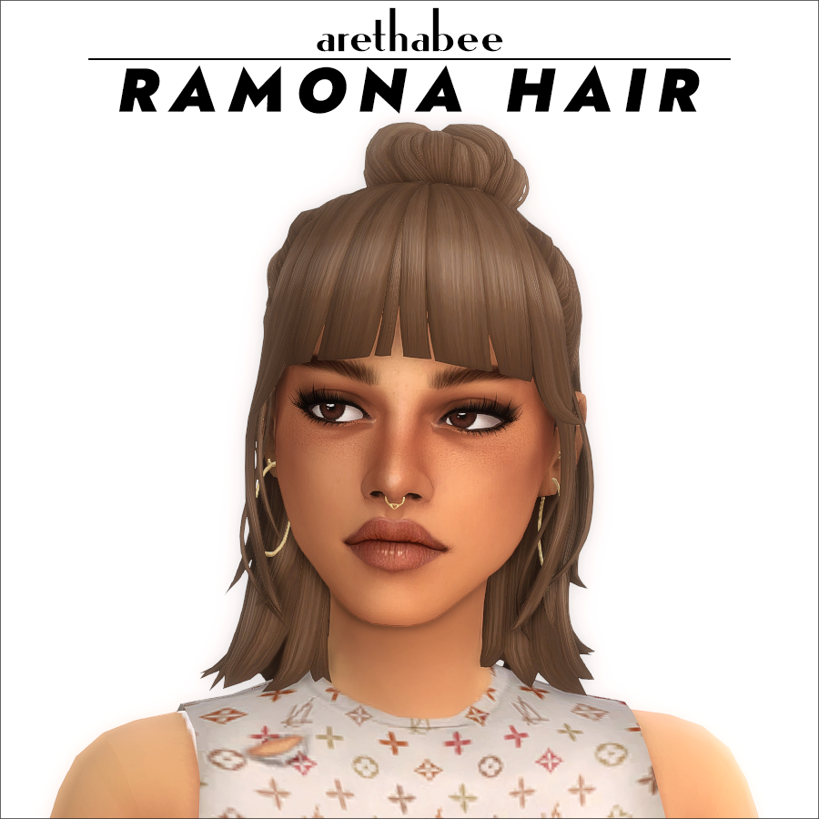Ramona Hair The Sims 4 Create a Sim
