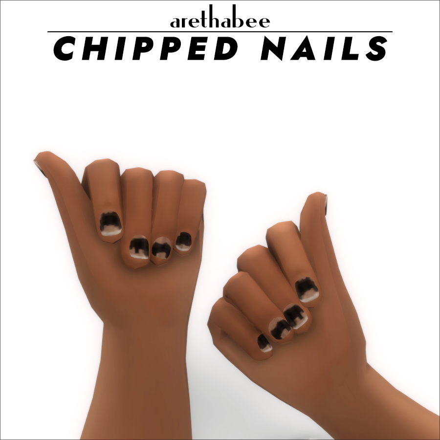 Sims 4 Chipped Nails