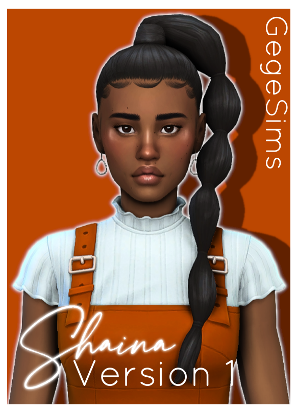 GegeSims - Mariana Hair - The Sims 4 Create a Sim - CurseForge