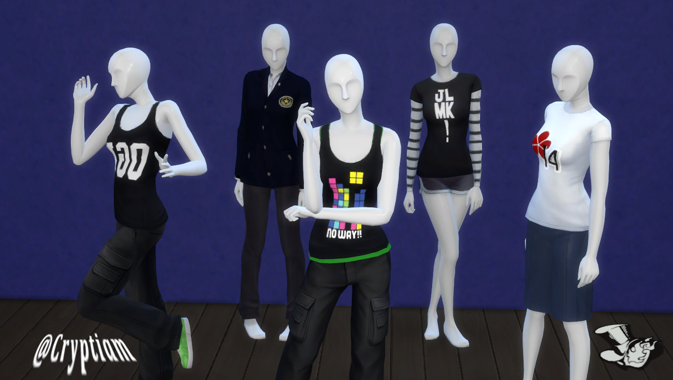 Persona 5 - Entire Collection V1 [REDUX] - The Sims 4 Create a Sim ...