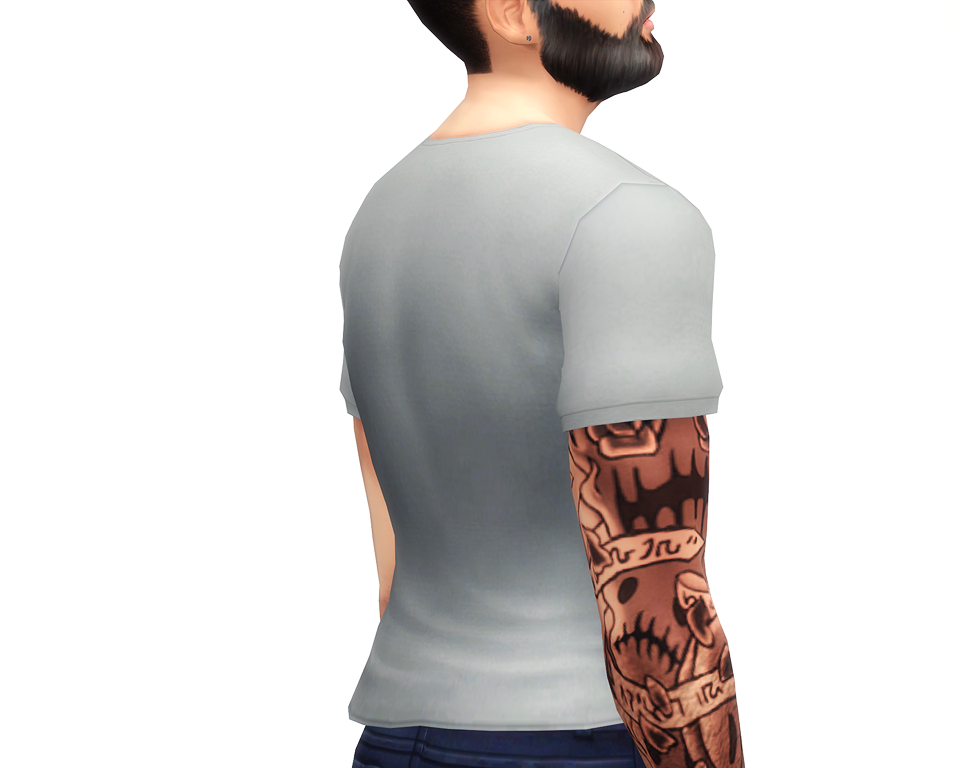 Shorter T-shirt 2017 - The Sims 4 Create a Sim - CurseForge