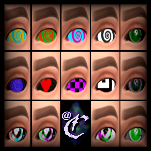 Wacky Random Eyes (found in face-paint category)