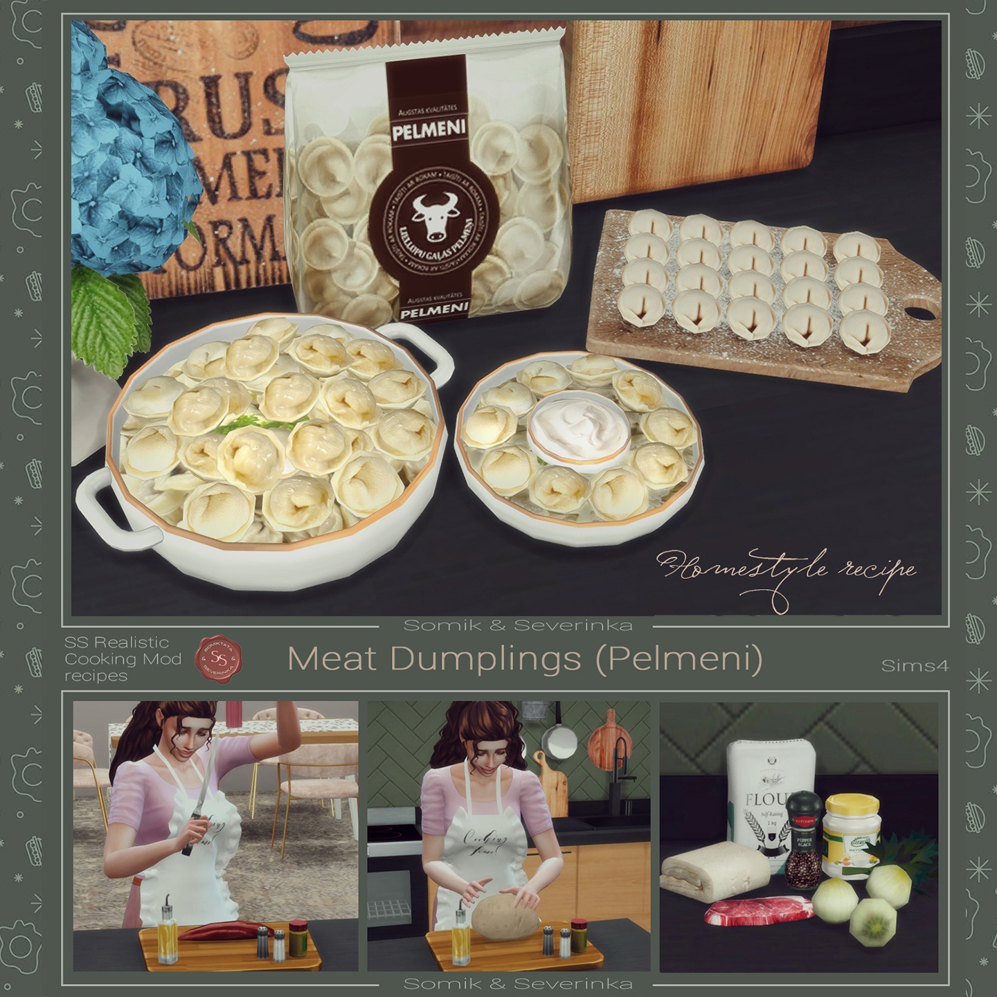 Meat Dumplings and a Product - Gallery - The Sims 4 Mods - CurseForge