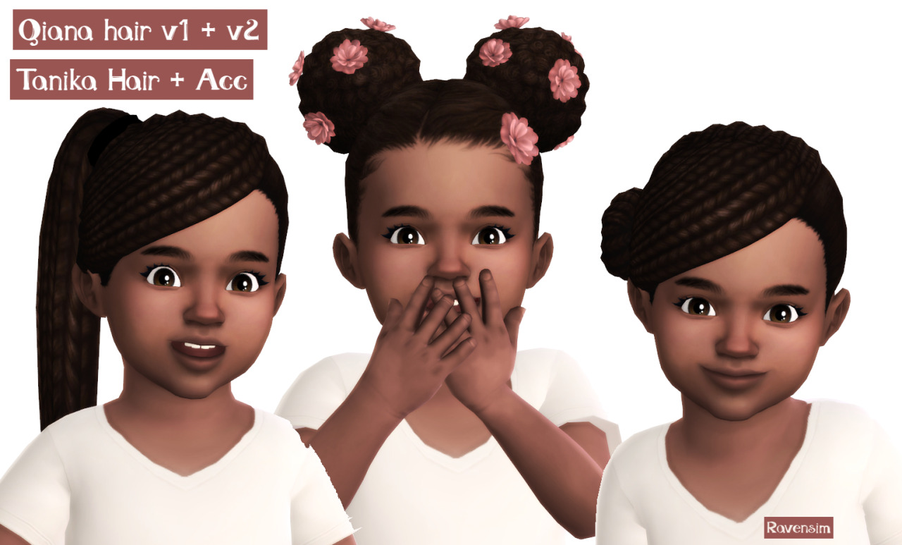 QICC - Tia Hair - The Sims 4 Create a Sim - CurseForge