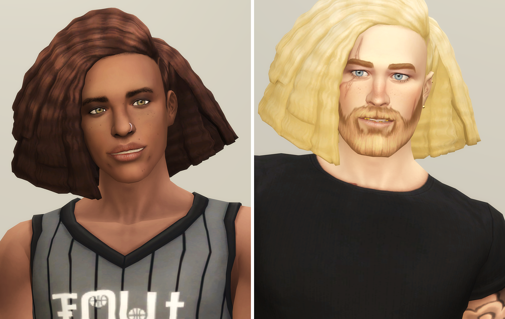 Crimped Edit Hair V1 (Shorter) - The Sims 4 Create a Sim - CurseForge