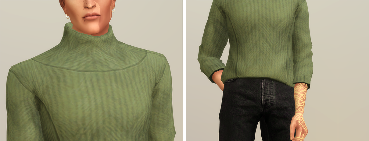 Basic Sweater III - The Sims 4 Create a Sim - CurseForge