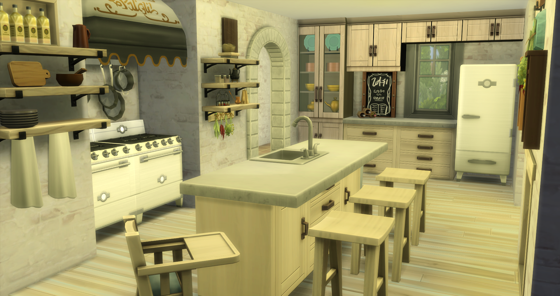Create amazing meals in this spacious kitchen.