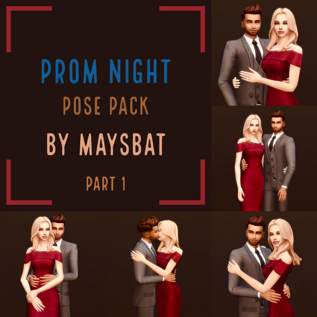 Prom Night Pose Pack The Sims 4 Mods Curseforge