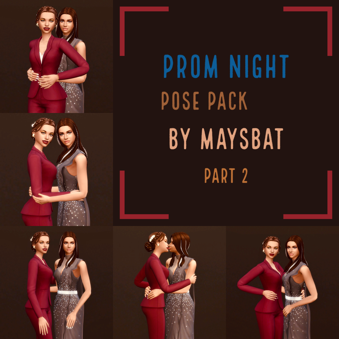 Prom Night Pose Pack Screenshots The Sims 4 Mods Curseforge