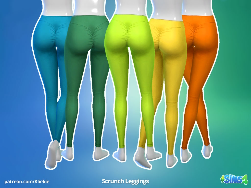 Scrunch Leggings - The Sims 4 Create a Sim - CurseForge