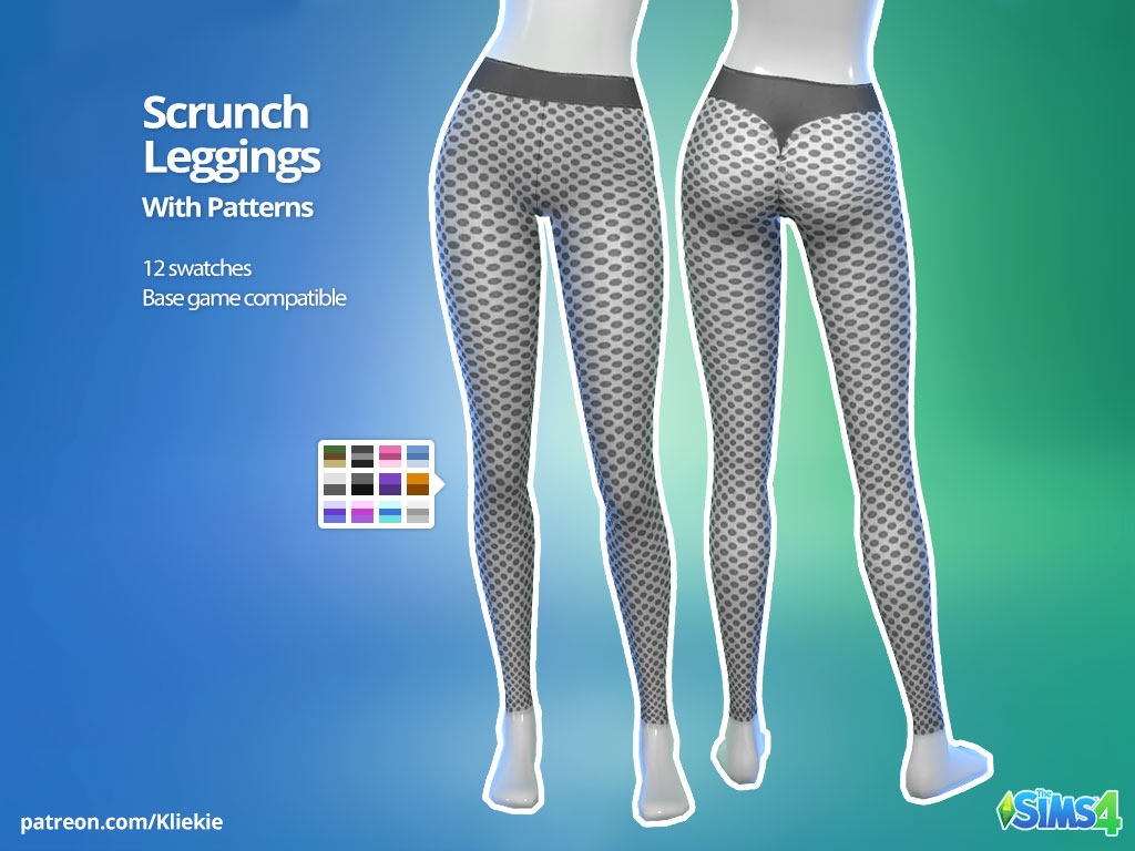 Scrunch Leggings The Sims 4 Create A Sim Curseforge