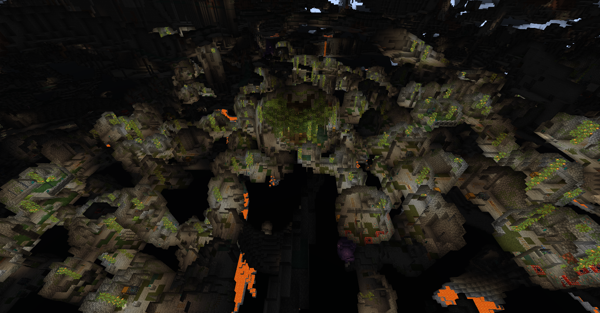 Thumbnail One of three varieties of a dungeon that holds Super TNT. Find a map somewhere else to locate one of these!