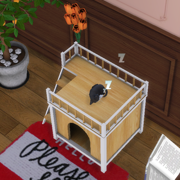 double-decker cat bed - The Sims 4 Build / Buy - CurseForge