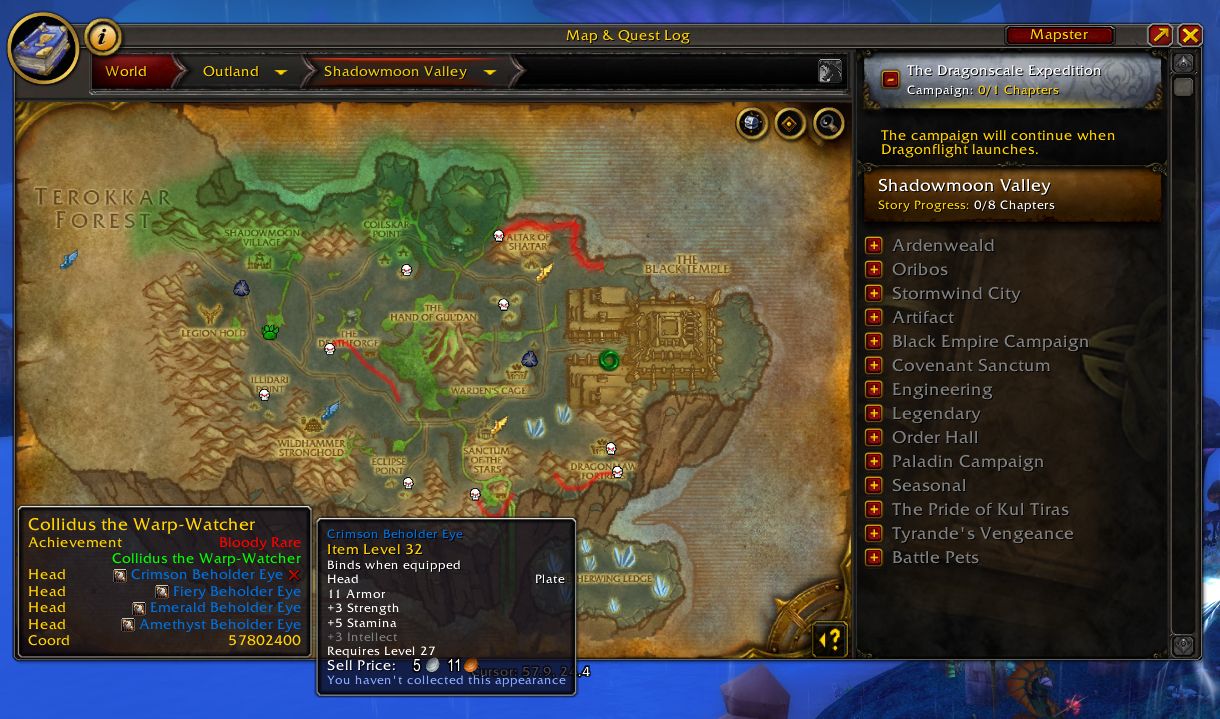 HandyNotes: Burning Crusade - World of Warcraft Addons - CurseForge