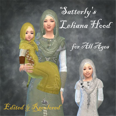 Satterllys Leliana Hoodie Recolor & Edit - Gallery - The Sims 4 Create ...