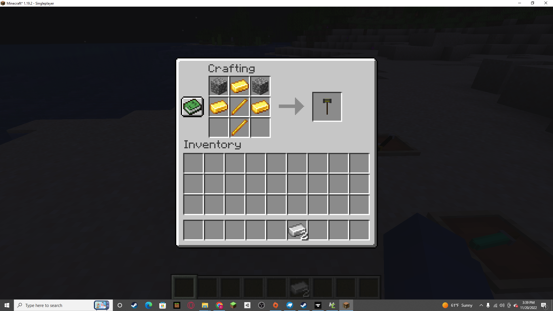 A custom powerful hammer