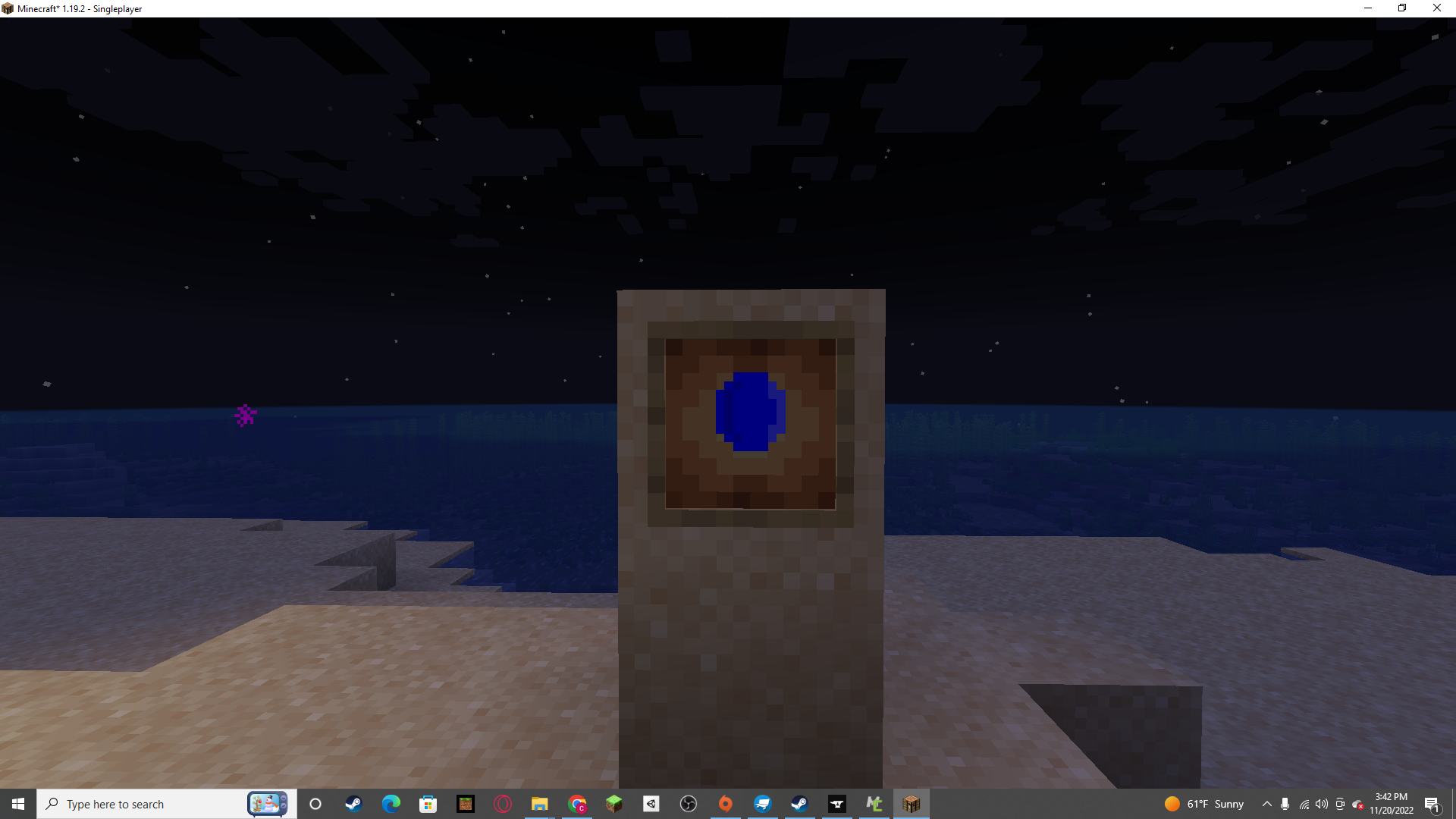 use this to light the portal