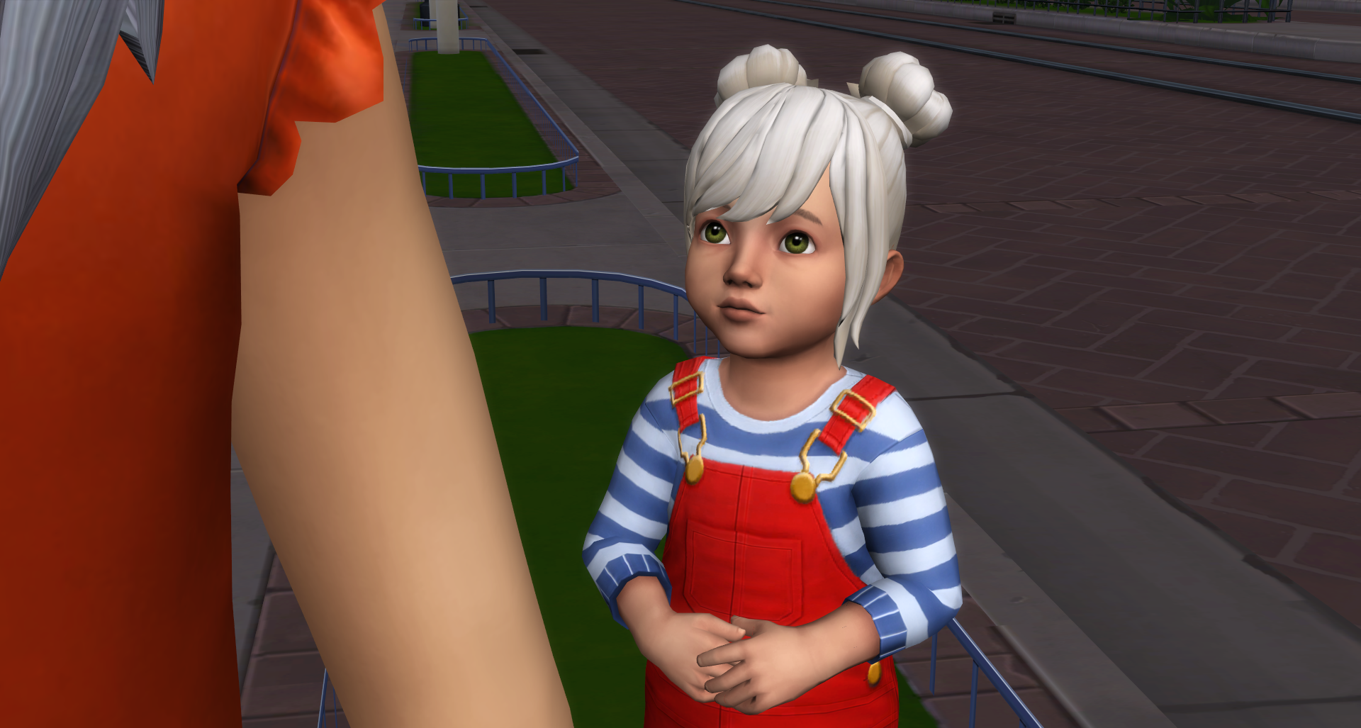 Another picture of the hair in game