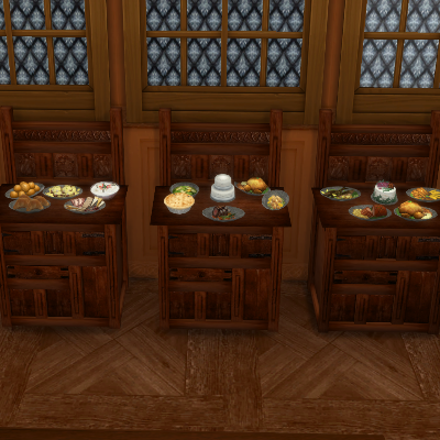 SDA Castle Dining Room - The Sims 4 Build / Buy - CurseForge