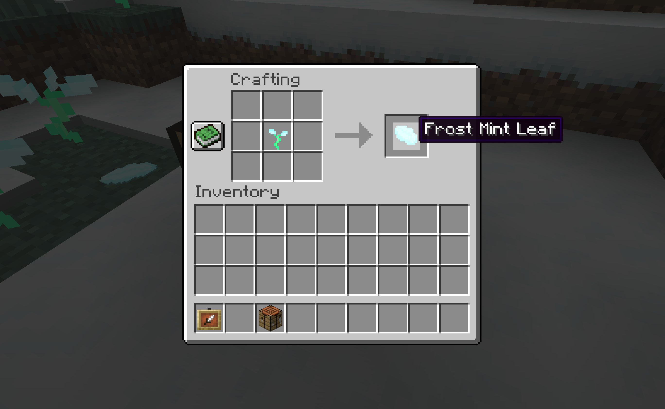 Frost Mint Leave Recipe (Discontinued - will get it´s own mod)