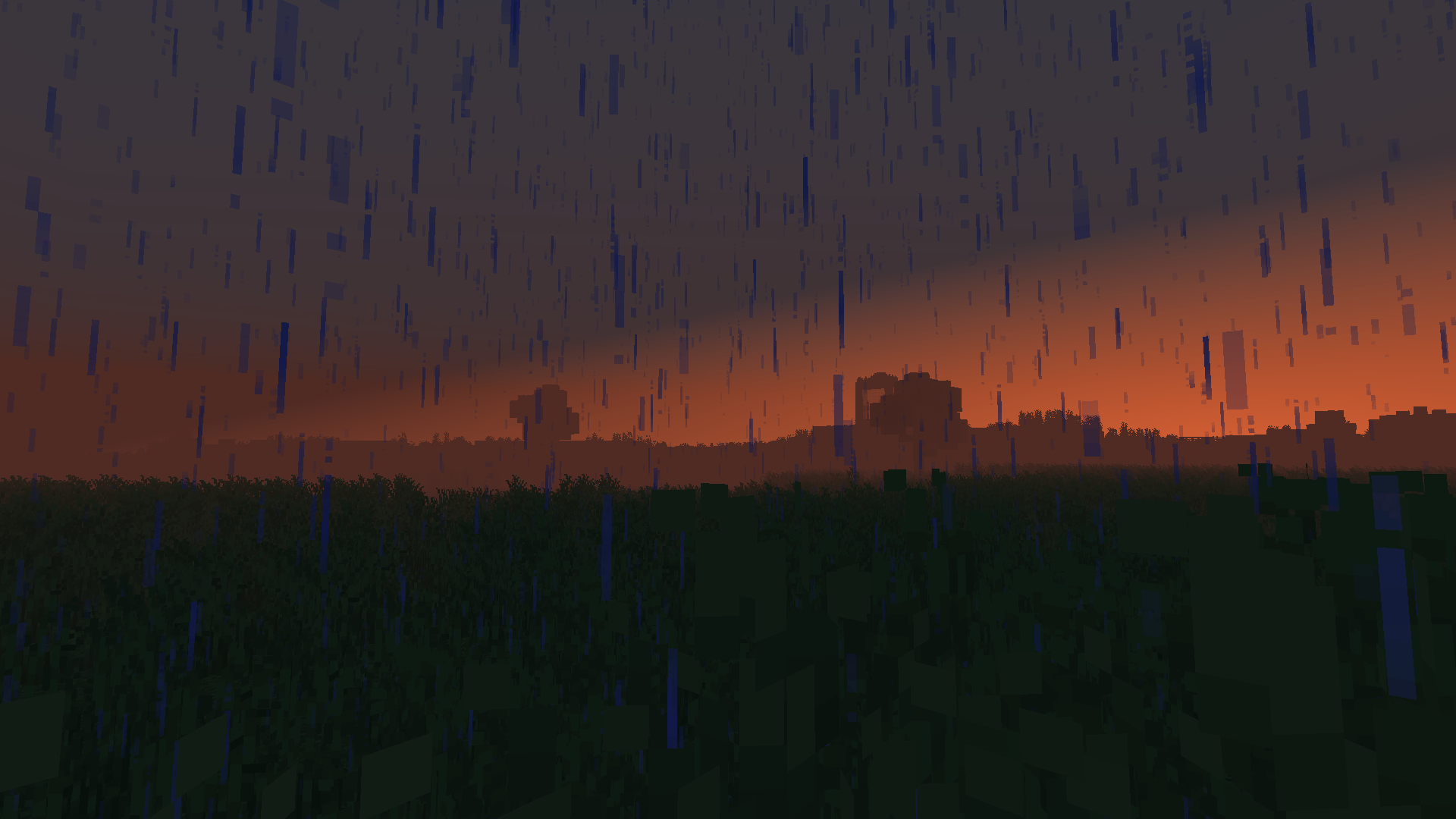 Illager Fortress in the Distance