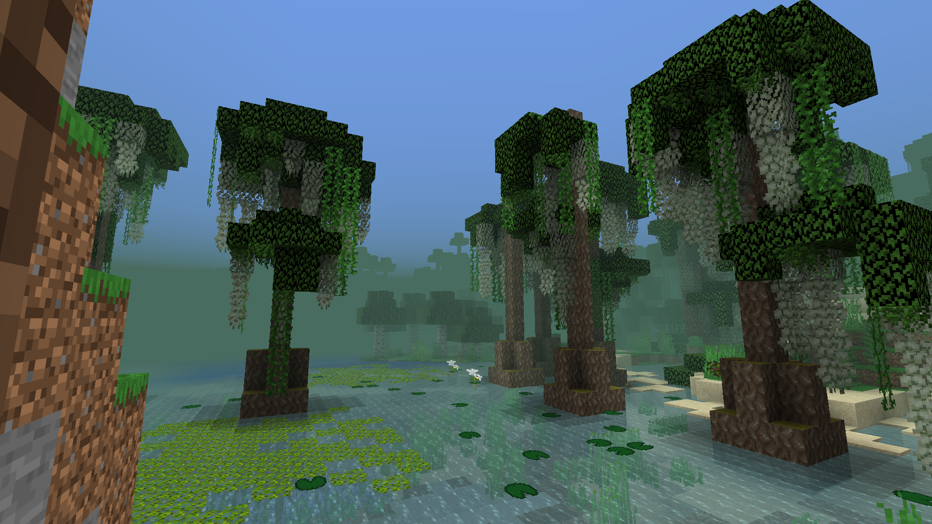 Surrounded by Green Fog