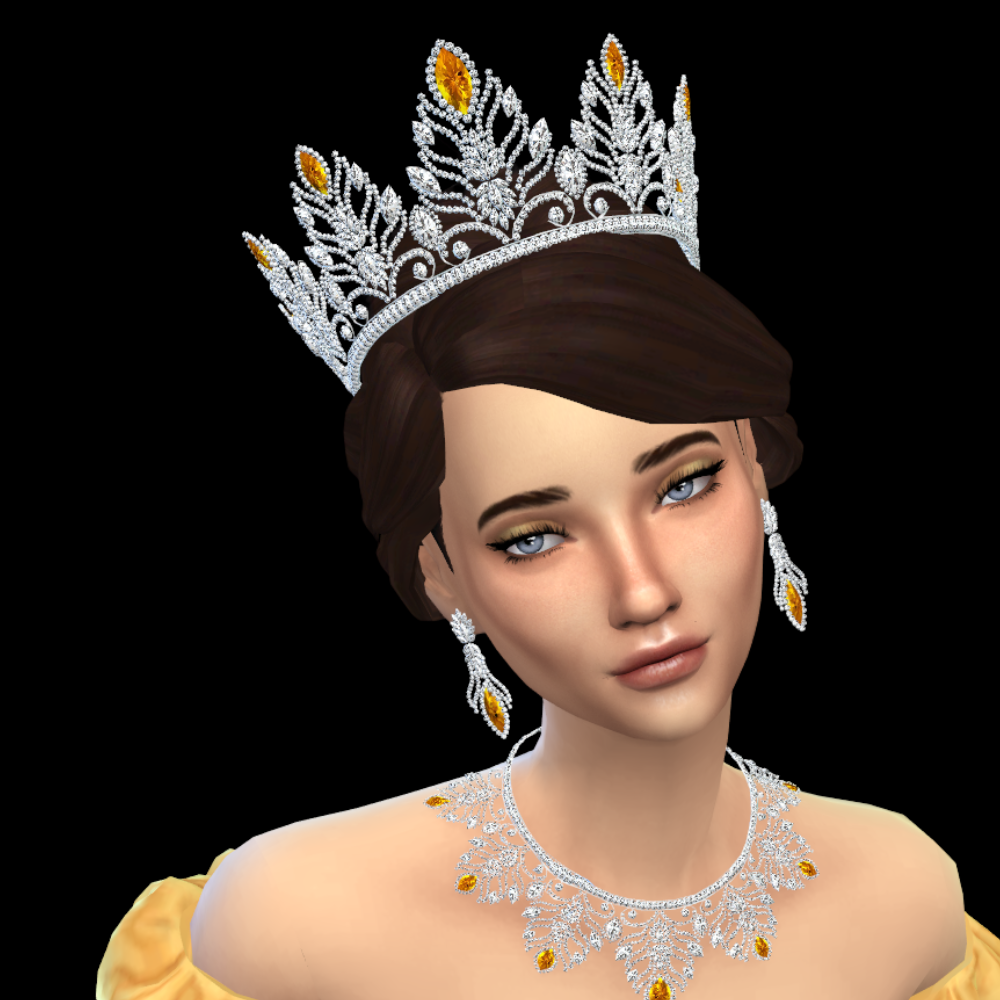 Citrine Royal Tiara - The Sims 4 Create a Sim - CurseForge