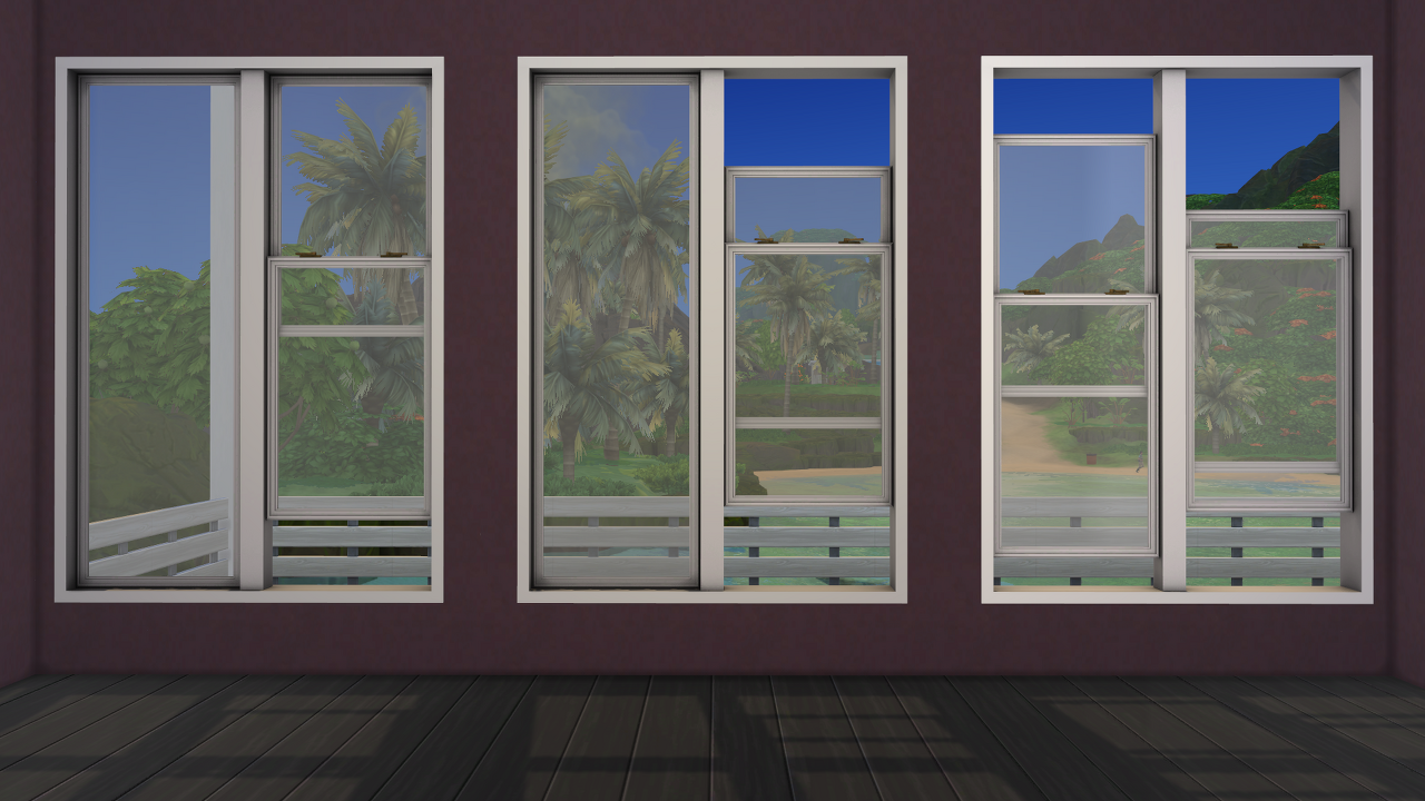 Double-Hung Windows - The Sims 4 Build / Buy - CurseForge