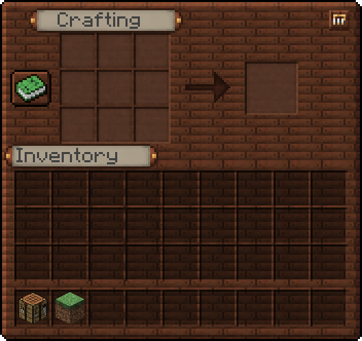 Crafting table