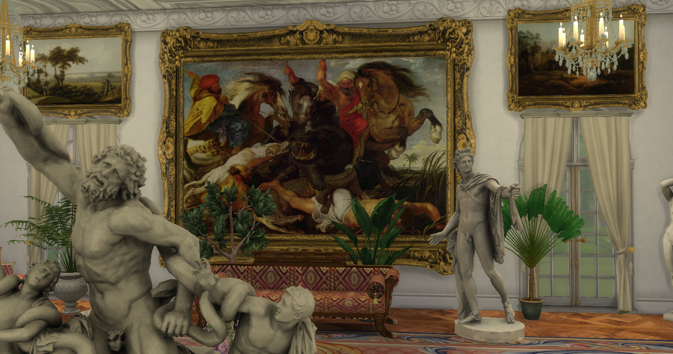 Exquisite Painting Set For TS4 Screenshots The Sims 4 Build Buy   05 28 20 6 15 08 Pm 