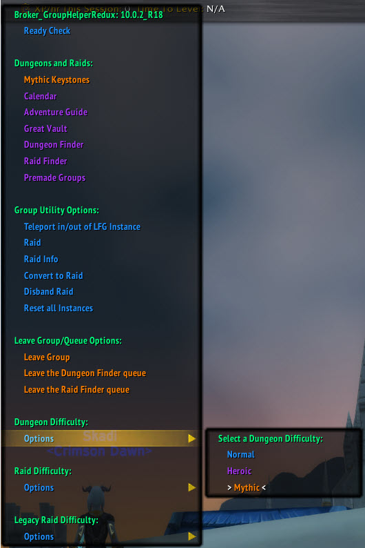 Dropdown-Dungeon-Difficulty