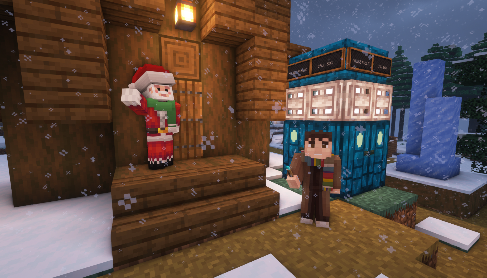 Santa and... the Doctor?