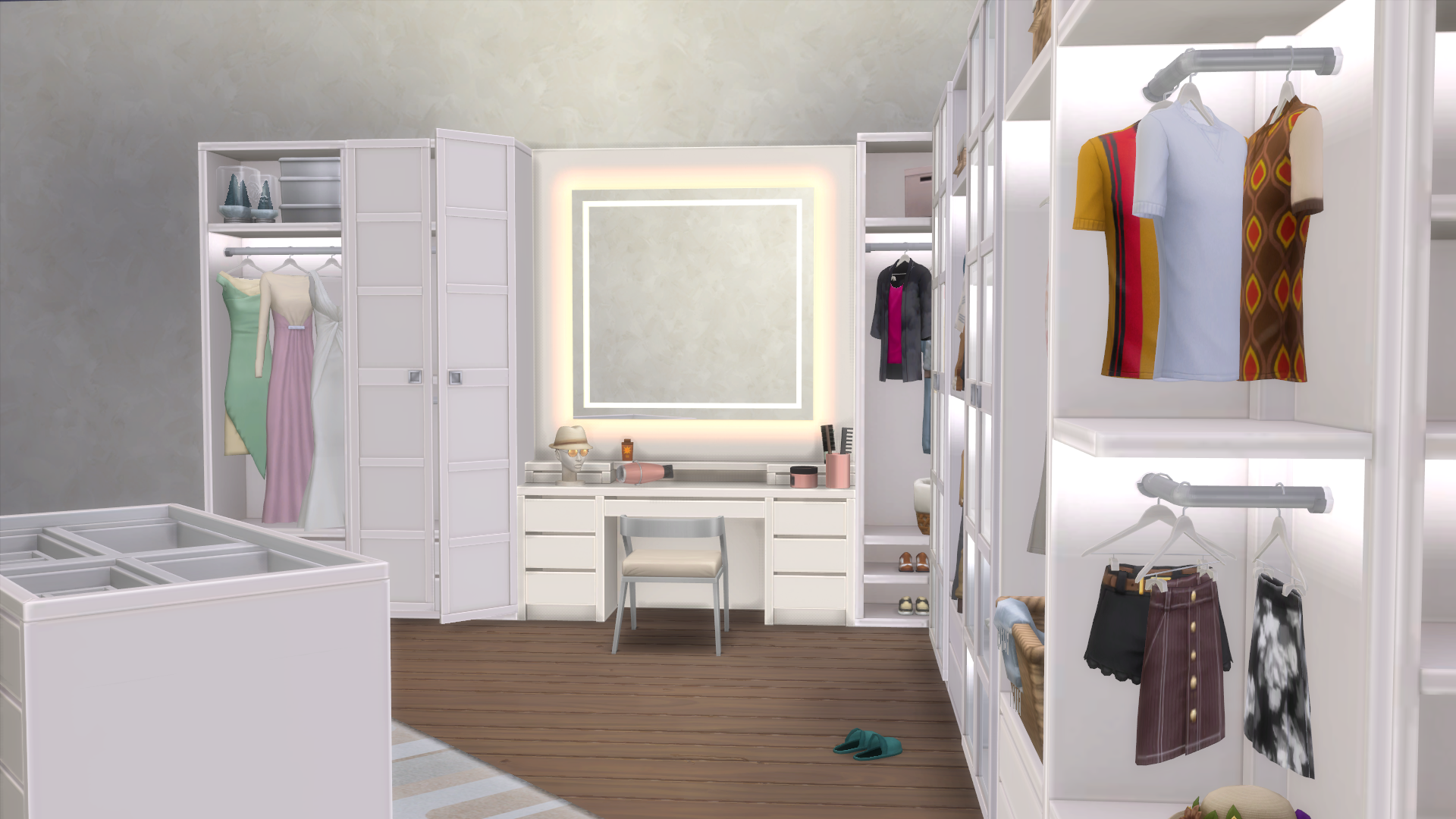 Pink Walk In Closet Sims4 Closet Design Sims 4 Cc Fur - vrogue.co