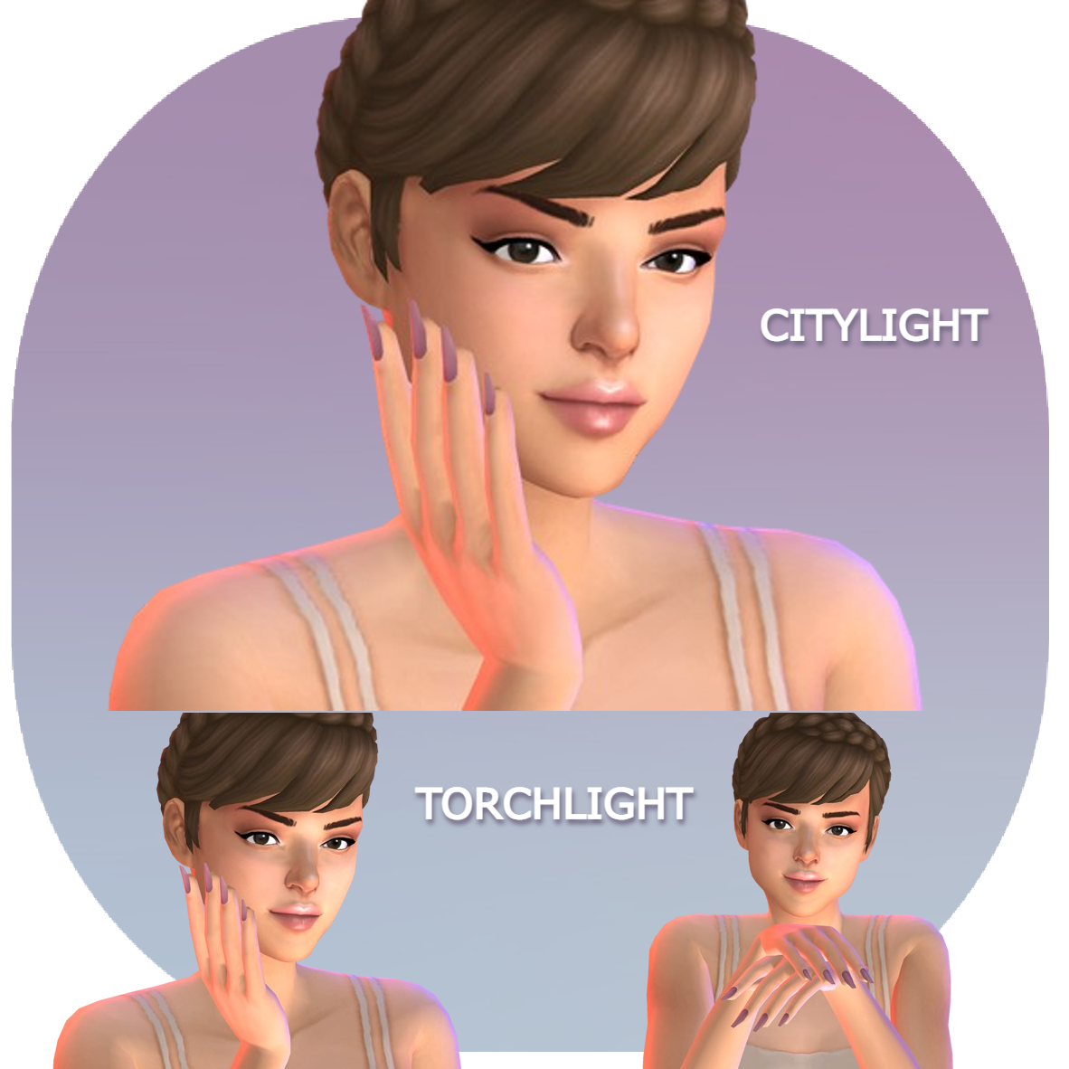 CAS Lighting “CITYLIGHT” 🌃 The Sims 4 Mods