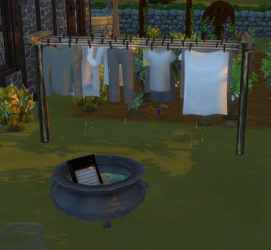 For your historical laundry The Sims 4 Mods