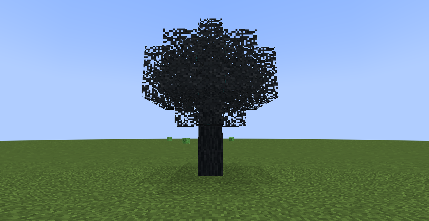 Nuevo árbol con madera resistente