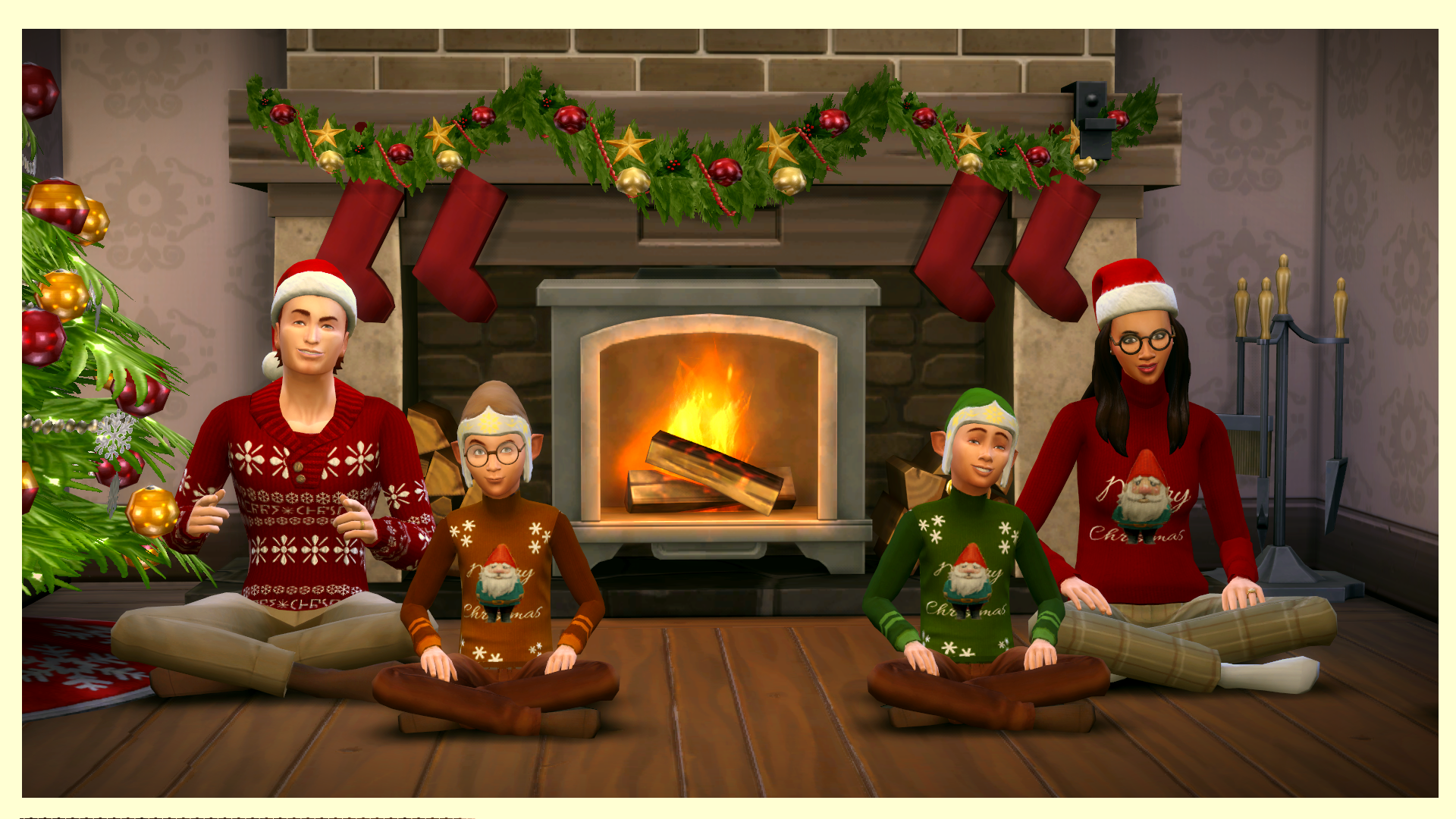 We love our new knitted sweaters!
Best Regards,
Paul, Hanna, Henry and Edward