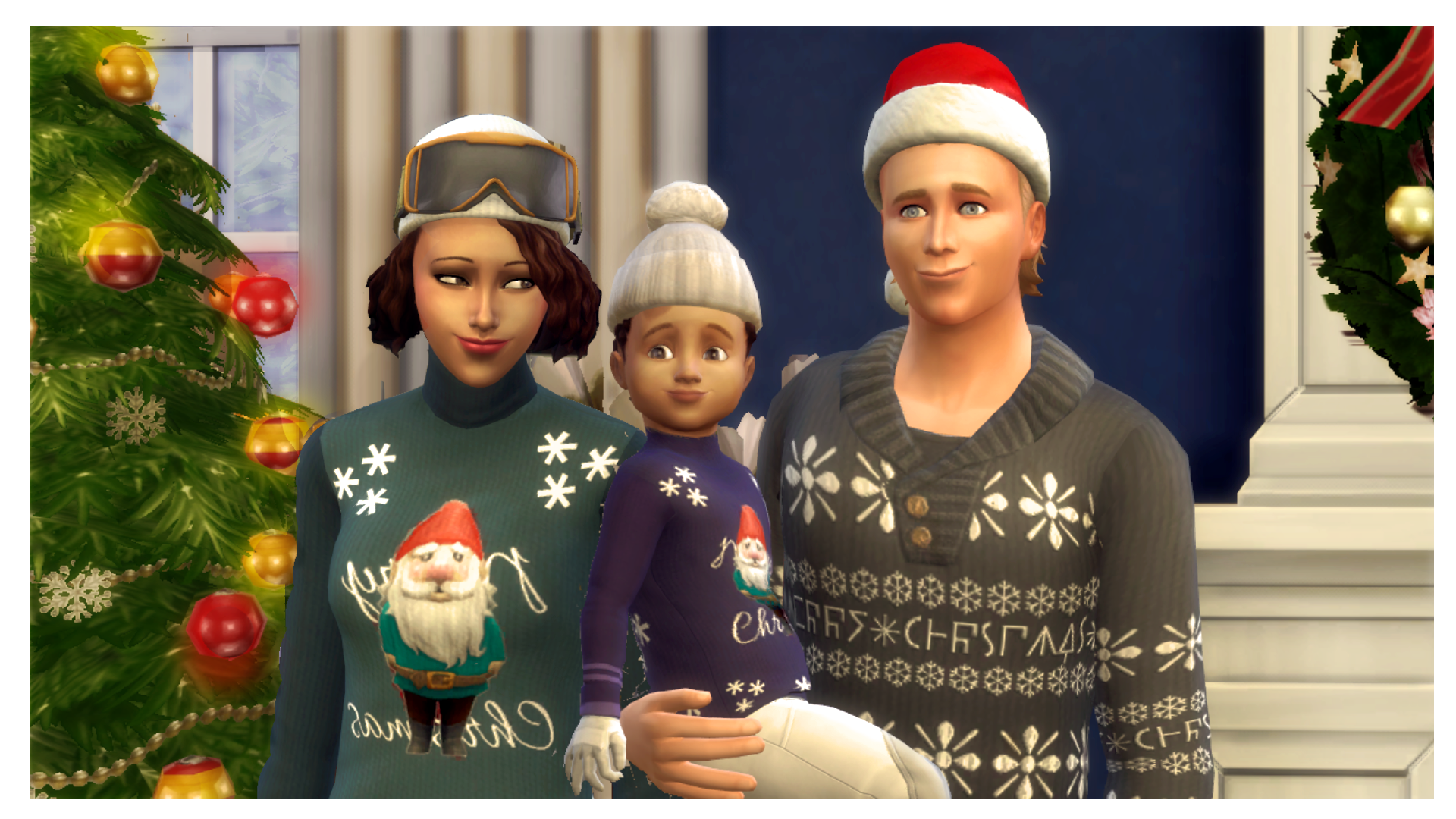 We love our new knitted sweaters!
Best Regards, Lucas, Lani and Nicholas