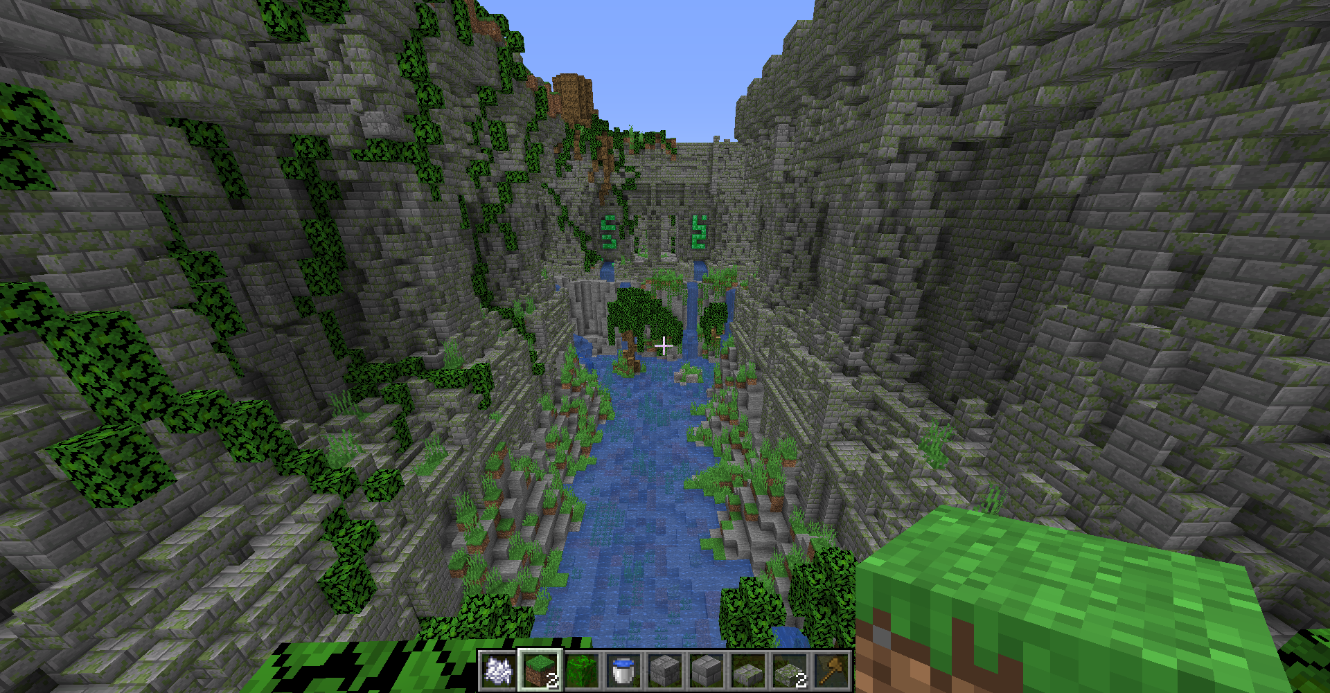 this is the unfinished build for the entrance of the level 2