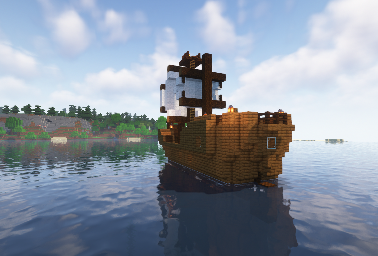 minecraft wrecked pirate ships