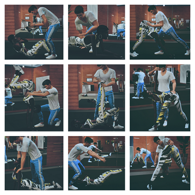 fitness poses